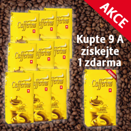 Zrnková káva Cafferino 1000g (balení 10 ks)
