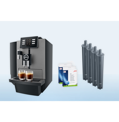 Balíček čistících prostředků pro kávovary JURA X6 za zvýhodněnou cenu (se slevou 3%) 
